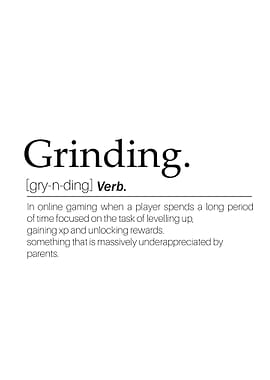Grinding in gaming