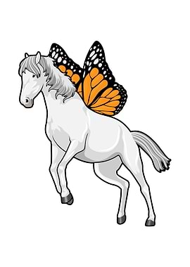 Horse Butterfly