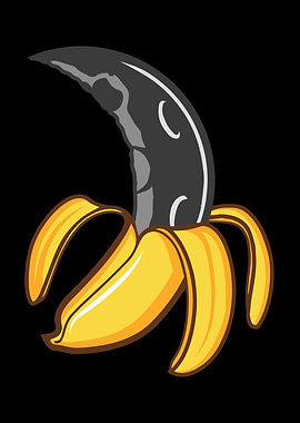 Space Lover Moon Banana