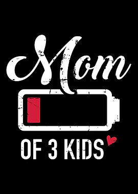 Mom of 3 kids low battery