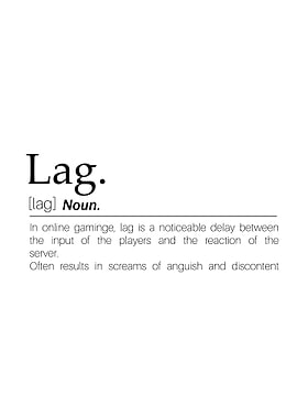 Lag word definition