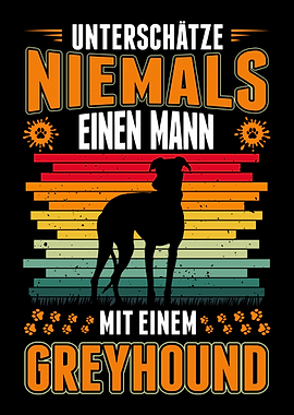Greyhound Mann Britischer