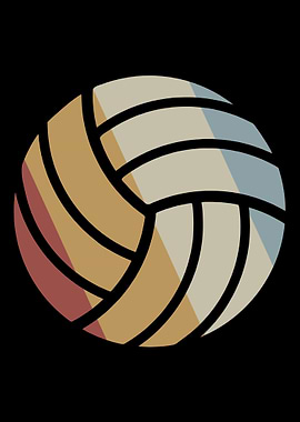 Volleyball Retro Vintage