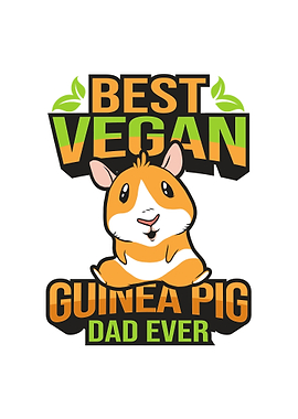 Vegan Guinea Pig Dad Gifts