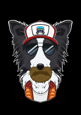 Truck Driver Border Collie