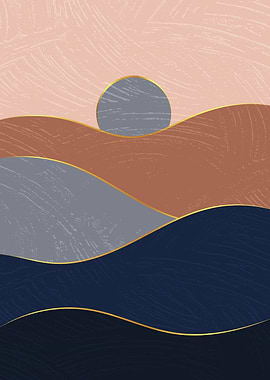 Modern Boho Abstract