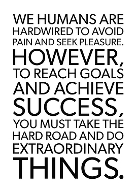 Do Extraordinary Things