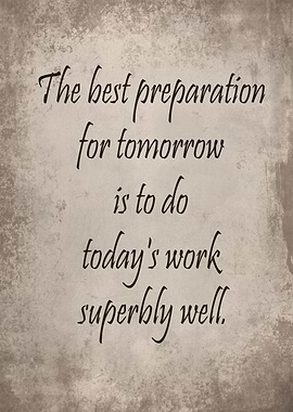 The best preparation