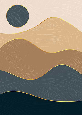 Modern Boho Abstract