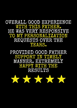 Provided good father