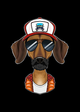 Truck Driver Dachshund