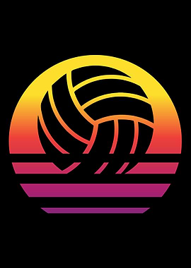 Volleyball Retro Vintage