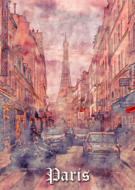 The Paris Watercolor