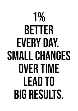 1 Percent Better Every Day
