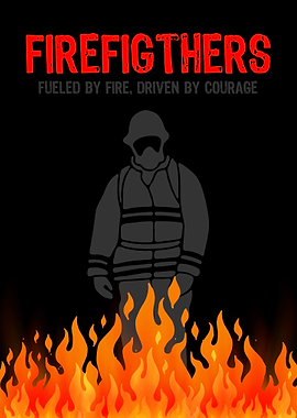 Firefighter Wall Art Decor