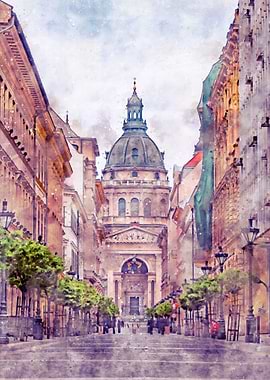 Budapest Watercolor Paint