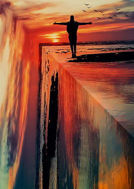 Standing on the edge