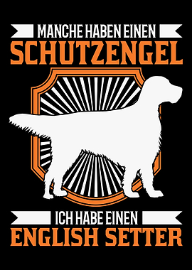 English Setter Schutzengel
