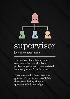 Supervisor Definition Girl