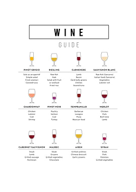 The wine guide poster