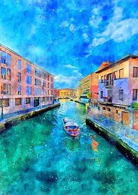 Venice Italy Watercolor