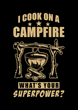 Camper Campfire Cook