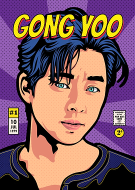 Gong Yoo Pop art