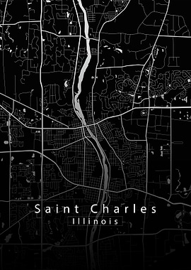 Saint Charles City Map