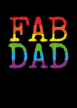 Colorful fab dad