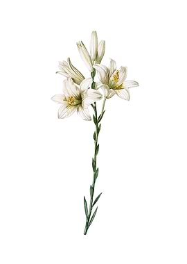 Vintage Madonna Lily