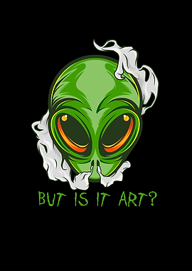 But Is It Art Alien UFO