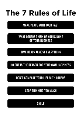 the 7 rules of life
