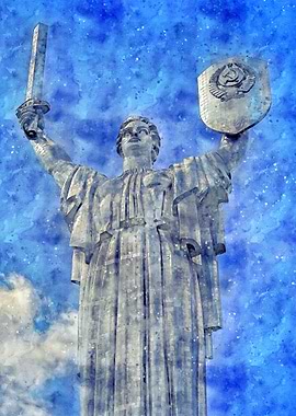 Kiev Ukraine Watercolor