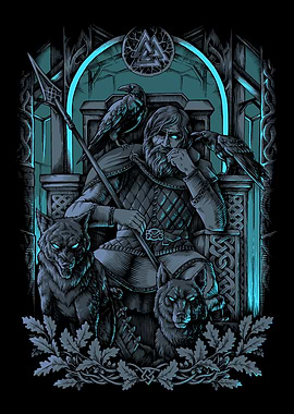 Odin Viking Norse Valhalla