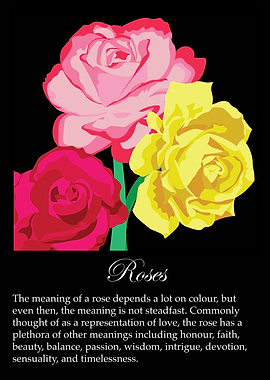 Roses poster