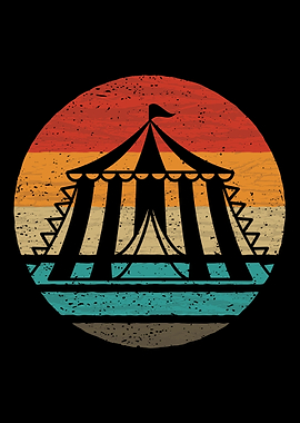 Circus Retro Vintage