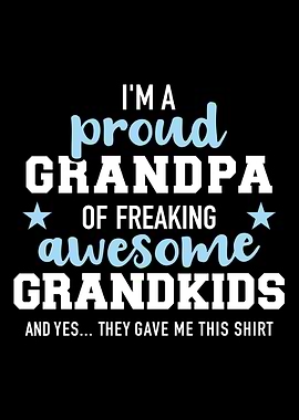 Proud grandpa of awesome g