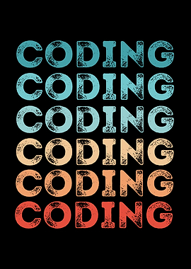 Retro Coding Vintage Gift