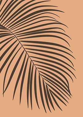 Tropical Palm leaf