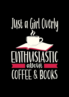 Bookworm Coffee Lover Gift