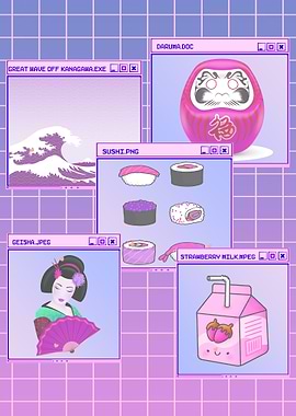 Vaporwave Aesthetic Japan
