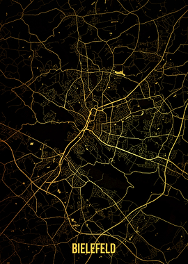 Bielefeld gold map