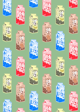 Flavoured milk pattern
