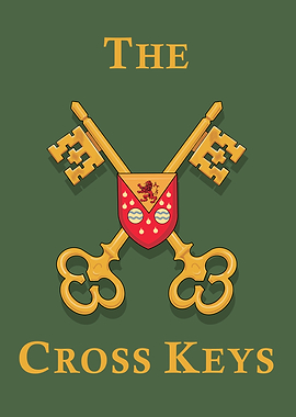 The Cross Keys Pub Sign
