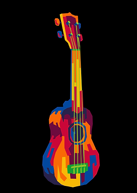 guitar guitarist popart