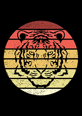 Tiger Retro Vintage