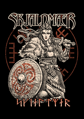 Shieldmaiden Norse Viking