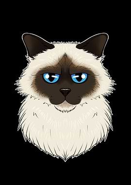 Cat Lover I Birman Cat