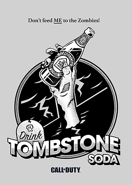 Tombstone Soda B&W