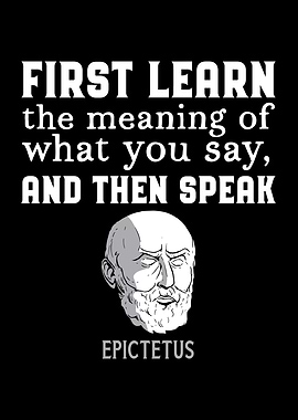 Stoic Epictetus Quote